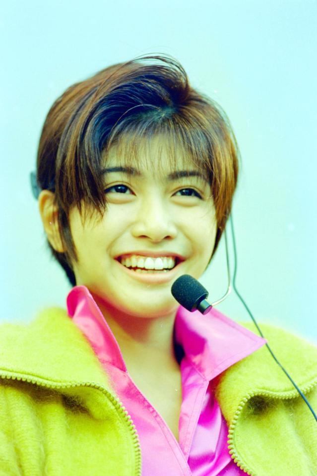 １９９４年１１月、ライブを行った内田有紀