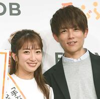 　辻希美（左）と杉浦太陽