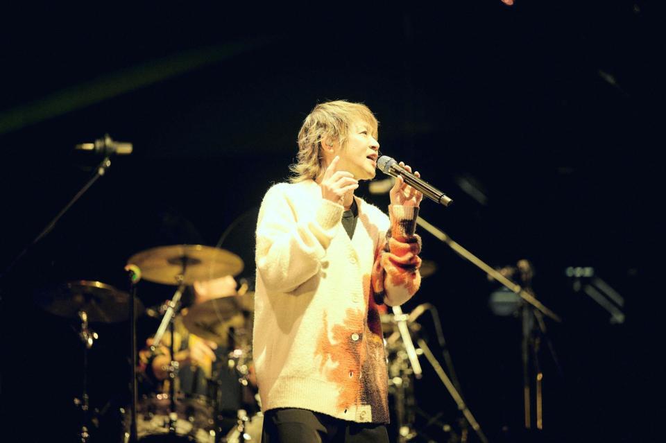 　ラストライブを行ったＡｑｕａ　Ｔｉｍｅｚの太志＝国立代々木競技場第一体育館（撮影；笹原　清明、Ｄａｉｋｉ　Ｍｉｕｒａ）