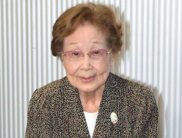 　海老名香葉子さん＝２３年撮影