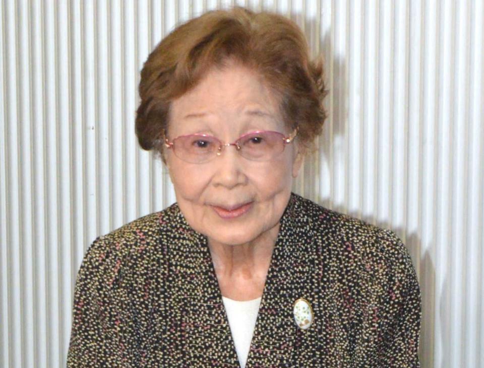　海老名香葉子さん＝２３年撮影