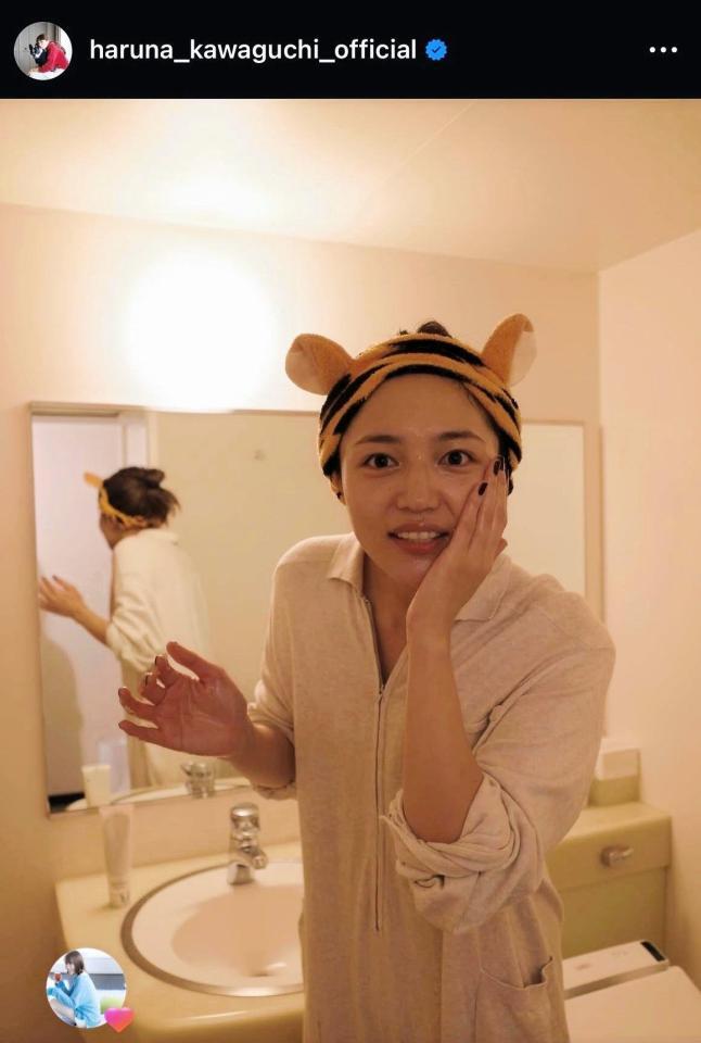 　川口春奈のインスタグラム＠ｈａｒｕｎａ＿ｋａｗａｇｕｃｈｉ＿ｏｆｆｉｃｉａｌから