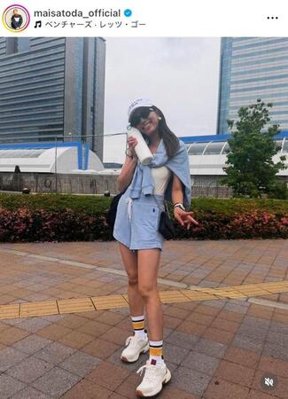 里田まいのインスタグラム＠ｍａｉｓａｔｏｄａ＿ｏｆｆｉｃｉａｌより