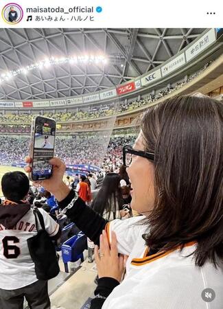 里田まいのインスタグラム＠ｍａｉｓａｔｏｄａ＿ｏｆｆｉｃｉａｌより