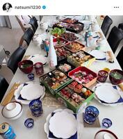 さすが超豪華！小川菜摘のインスタグラム＠ｎａｔｓｕｍｉ１２３０より
