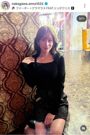 中川安奈のインスタグラム＠ｎａｋａｇａｗａ．ａｎｎａ１０２２より