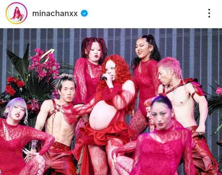 ちゃんみなのインスタグラム＠ｍｉｎａｃｈａｎｘｘ（２４年８月１８日付）より