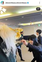 團十郎のインスタグラム＠ｅｂｉｚｏｉｃｈｉｋａｗａ．ｅｂｉｚｏｉｃｈｉｋａｗａ（１月１日付）より