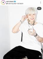 ちゃんみなの夫、ＡＳＨ　ＩＳＬＡＮＤのインスタグラム＠ａｓｈ．ｉｓｌａｎｄ（２４年１２月２４日付）より