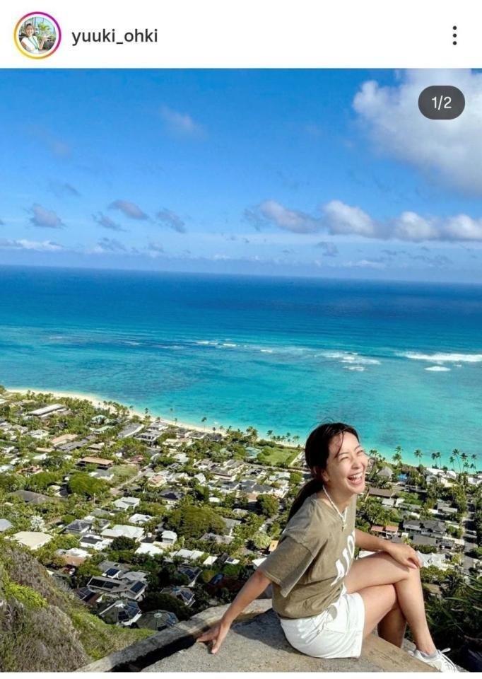 大木優紀さんのインスタグラム＠ｙｕｕｋｉ＿ｏｈｋｉ（１月１日付）より