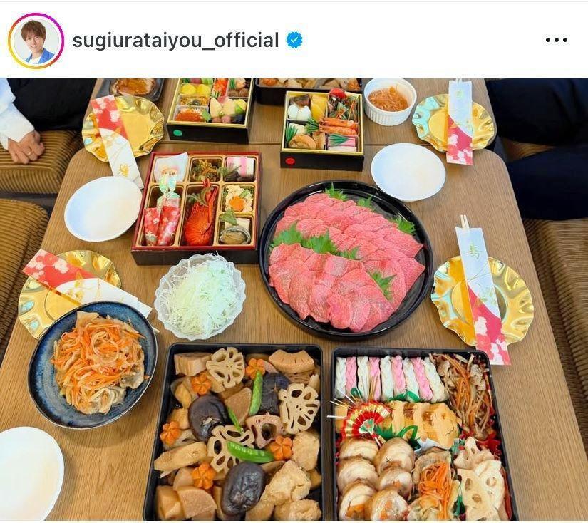 どうなってんの、これ？！凄すぎ食卓。杉浦太陽のインスタグラム＠ｓｕｇｉｕｒａｔａｉｙｏｕ＿ｏｆｆｉｃｉａｌより