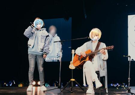 　すとぷり・ころん（左）と、るぅと　©　ＳＴＰＲ　Ｉｎｃ．