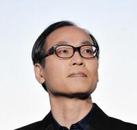 　「ＨＥＲＯ」初日舞台挨拶に登場した正名僕蔵（２０１５年）