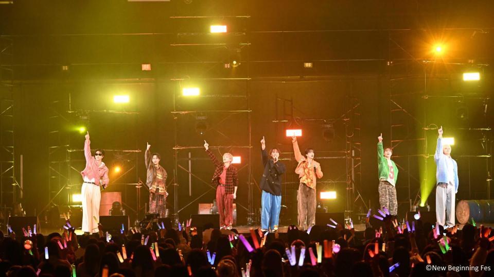 　７人で公演を行ったＢＵＤＤｉｉＳ