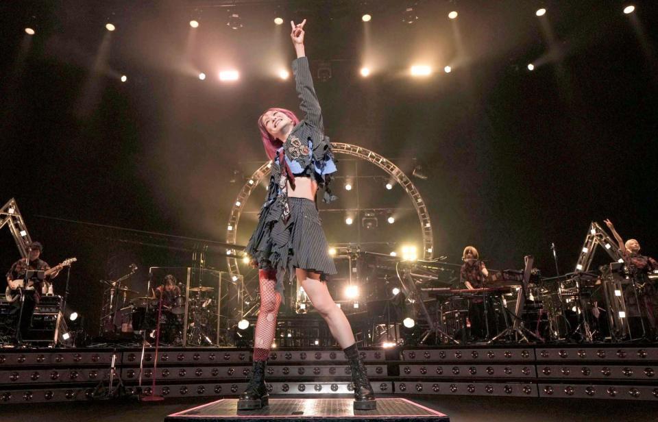 　２日間にわたって全国ホールツアーの東京公演を行ったＬｉＳＡ
