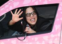 　「禍禍ＣＡＲ」で全国行脚に出発するゆりやんレトリィバァ監督（撮影・佐藤厚）