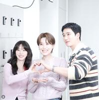 　ＹｏｕＴｕｂｅチャンネル「ＴＥＯ」の公式インスタグラム（＠ｔｅｏ．ｕｎｉｖｅｒｓｅ）より（左から）女優のイ・ジュビン、タレントのチャン・ドヨン、アン・ボヒョン