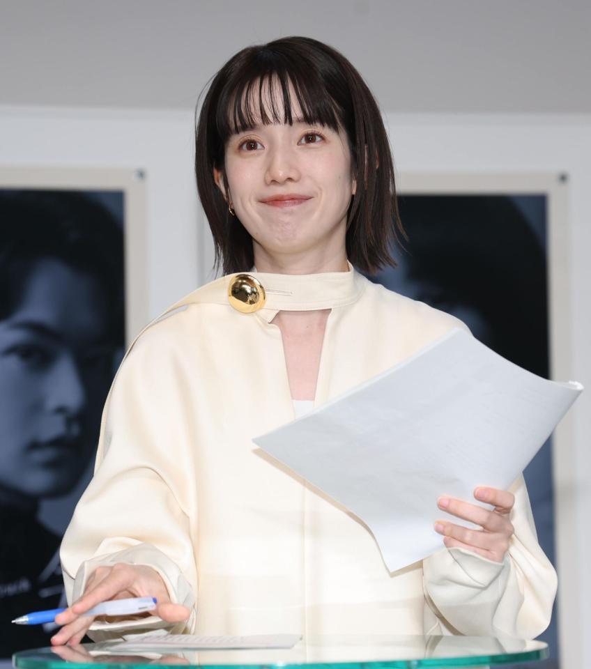 　司会を務める弘中綾香アナ（撮影・金田祐二）