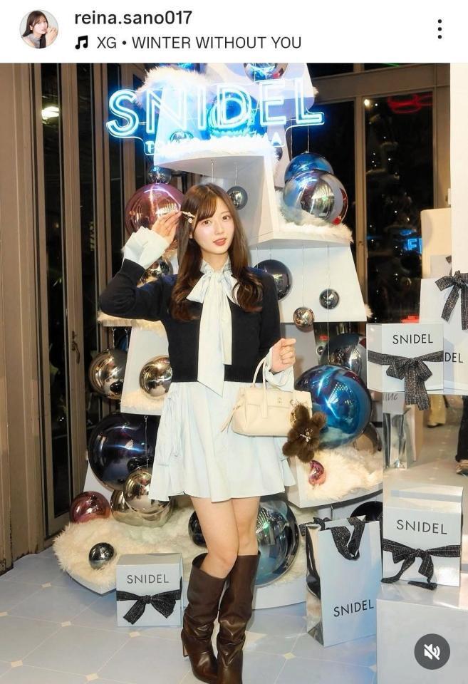 　佐野麗奈のインスタグラム（＠ｒｅｉｎａ．ｓａｎｏ０１７）から