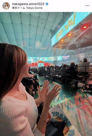 中川安奈のインスタグラム＠ｎａｋａｇａｗａ．ａｎｎａ１０２２より
