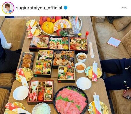 どうなってんの、これ？！凄すぎ食卓。杉浦太陽のインスタグラム＠ｓｕｇｉｕｒａｔａｉｙｏｕ＿ｏｆｆｉｃｉａｌより
