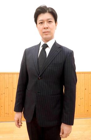 　初の舞踊公演を開催する大谷廣松