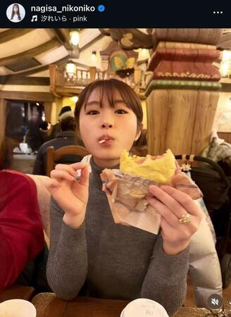 渋谷凪咲のインスタグラム＠ｎａｇｉｓａ＿ｎｉｋｏｎｉｋｏから