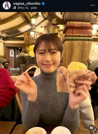 渋谷凪咲のインスタグラム＠ｎａｇｉｓａ＿ｎｉｋｏｎｉｋｏから