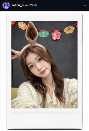 生見愛瑠インスタグラム＠ｍｅｒｕ＿ｎｕｋｕｍｉから