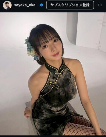 岡田紗佳のインスタグラム＠ｓａｙａｋａ＿ｏｋａｄａから