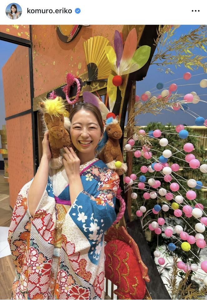 小室瑛莉子アナウンサーのインスタグラム＠ｋｏｍｕｒｏ．ｅｒｉｋｏより