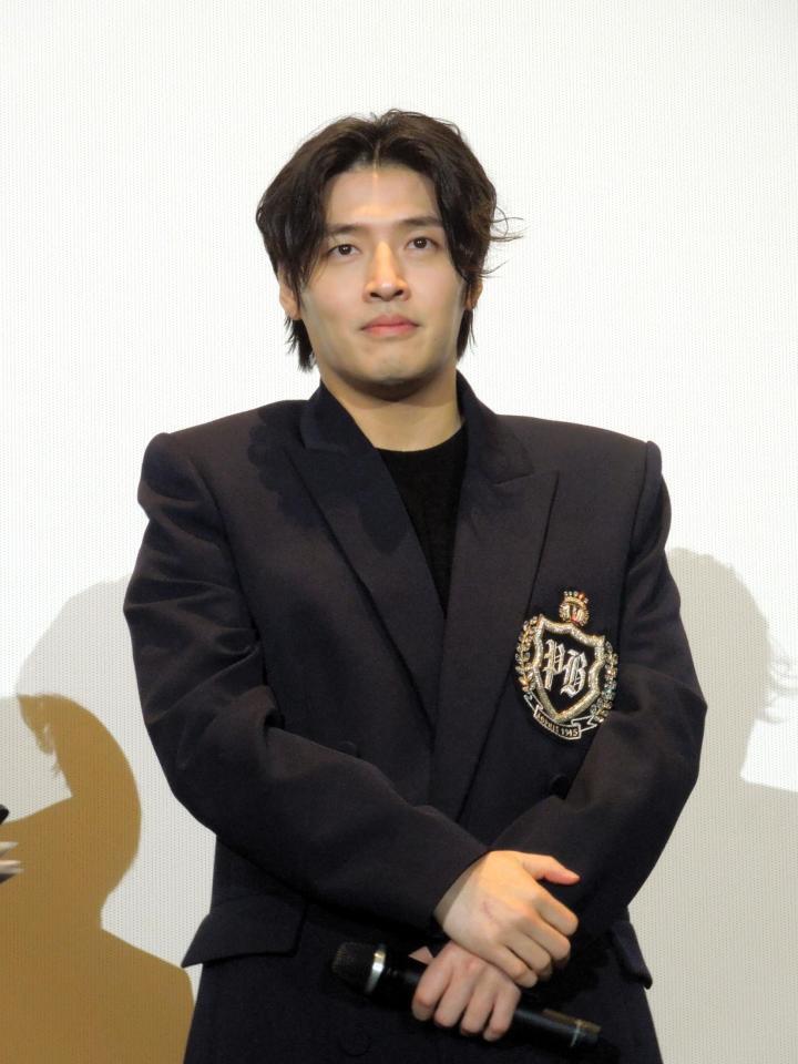 映画「ＹＡＤＡＮＧ／ヤダン」公開初日　来日舞台あいさつに登壇したカン・ハヌル