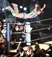 プロレス「スターダム」で再デビューを果たしたフワちゃん＝２５年１２月