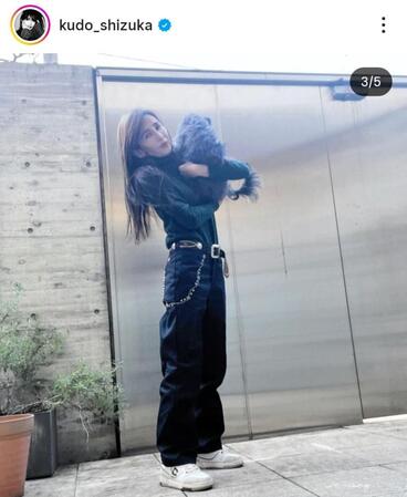 　工藤静香のインスタグラム＠ｋｕｄｏ＿ｓｈｉｚｕｋａより