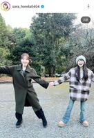 　本田紗来のインスタグラム＠ｓａｒａ＿ｈｏｎｄａ０４０４より