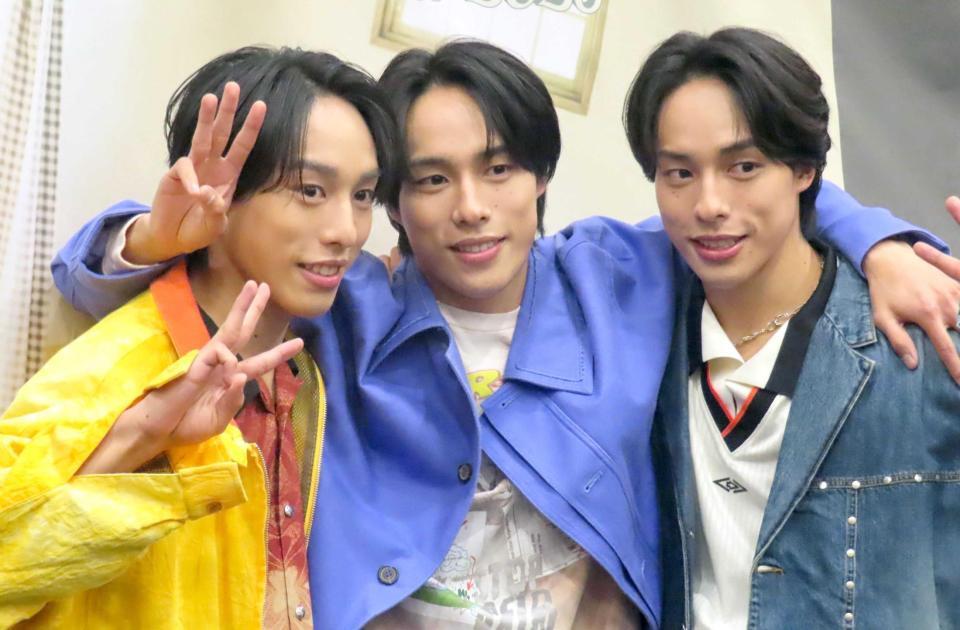 　佐藤三兄弟の（左から）綾人、颯人、嘉人