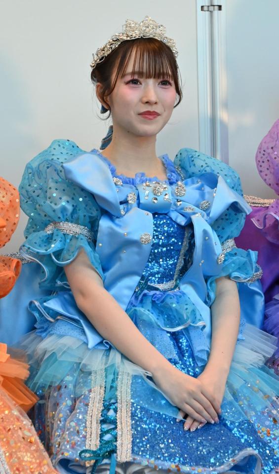 　「渋谷区はたちのつどい」にアトラクション出演したＣＵＴＩＥ　ＳＴＲＥＥＴ・梅田みゆ（撮影・持木克友）