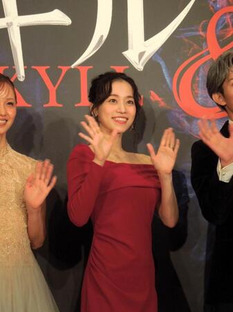 　ミュージカル「ジキル＆ハイド」製作発表会に出席した俳優の真彩希帆