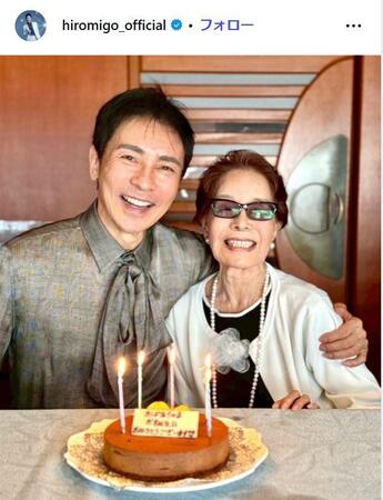 　郷ひろみのインスタグラム＠ｈｉｒｏｍｉｇｏ＿ｏｆｆｉｃｉａｌより