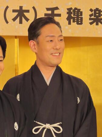 会見に出席した中村勘九郎