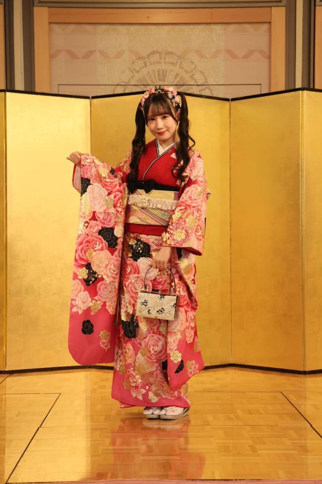 　振り袖姿のＳＫＥ４８・大村杏©２０２６　Ｚｅｓｔ，Ｉｎｃ．／衣装協力：株式会社清水屋