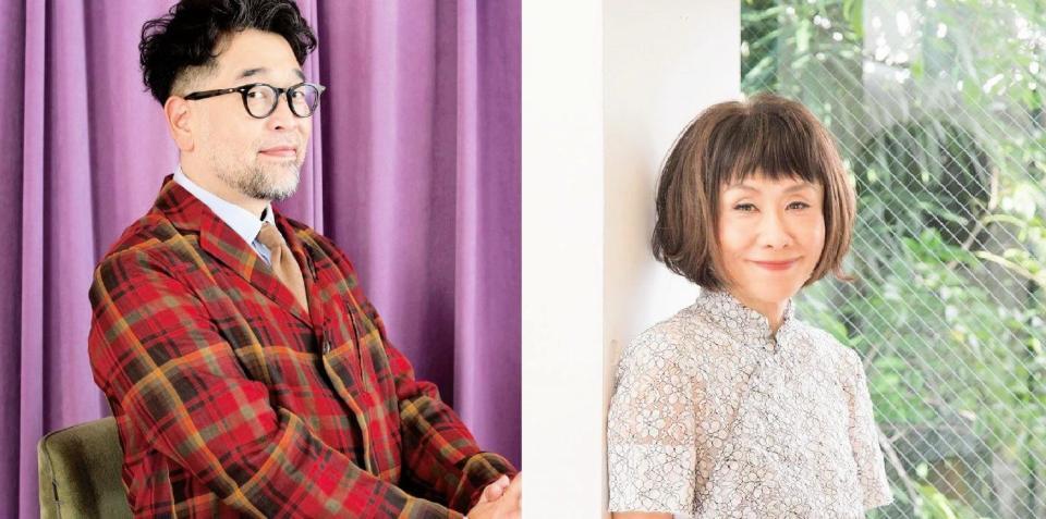 槙原敬之（左）と大貫妙子