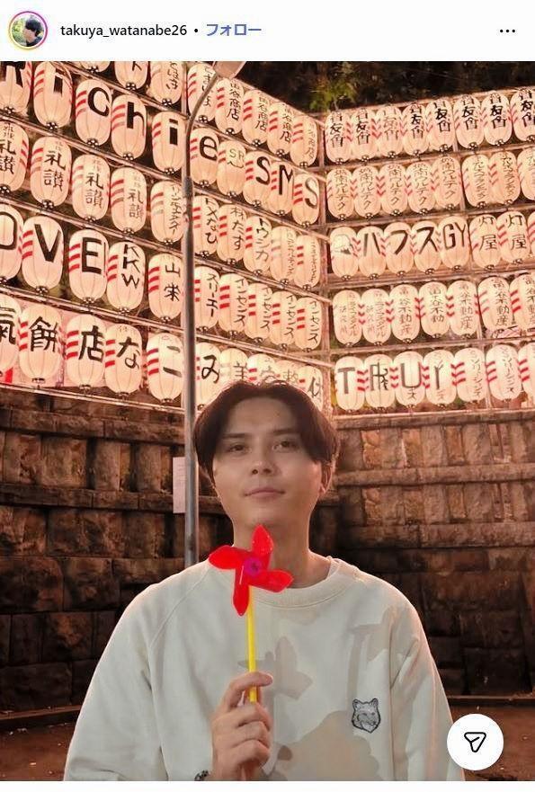 渡辺拓弥のインスタグラム＠ｔａｋｕｙａ＿ｗａｔａｎａｂｅ２６から