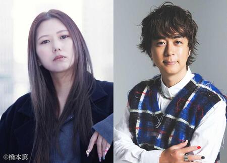 経済トーク番組「カンブリア宮殿」のＭＣを務める金原ひとみ氏（左）とヒャダイン