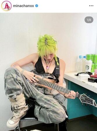 ちゃんみなのインスタグラム＠ｍｉｎａｃｈａｎｘｘより 