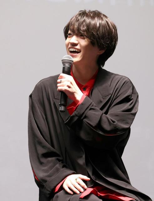 ＭＢＳ／ＴＢＳドラマイズム「マトリと狂犬」トークイベントに登場した西畑大吾（撮影・伊藤笙子）