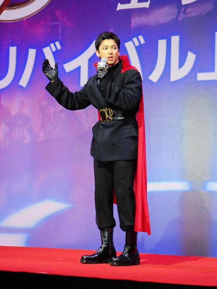 ＭＣＵの魅力について熱弁を振るう山田裕貴