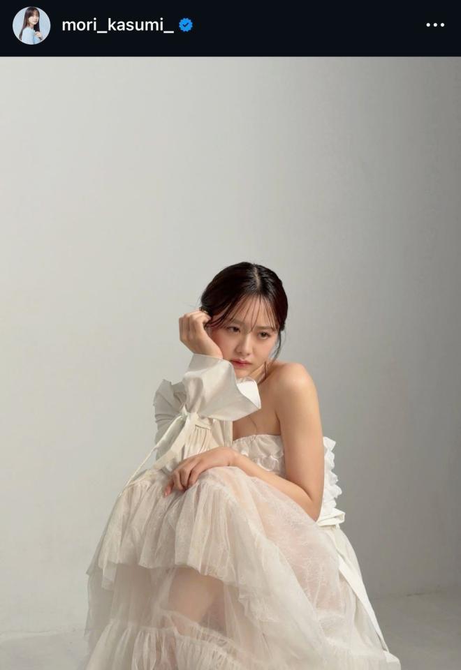 森香澄のインスタグラム＠ｍｏｒｉ＿ｋａｓｕｍｉ＿から