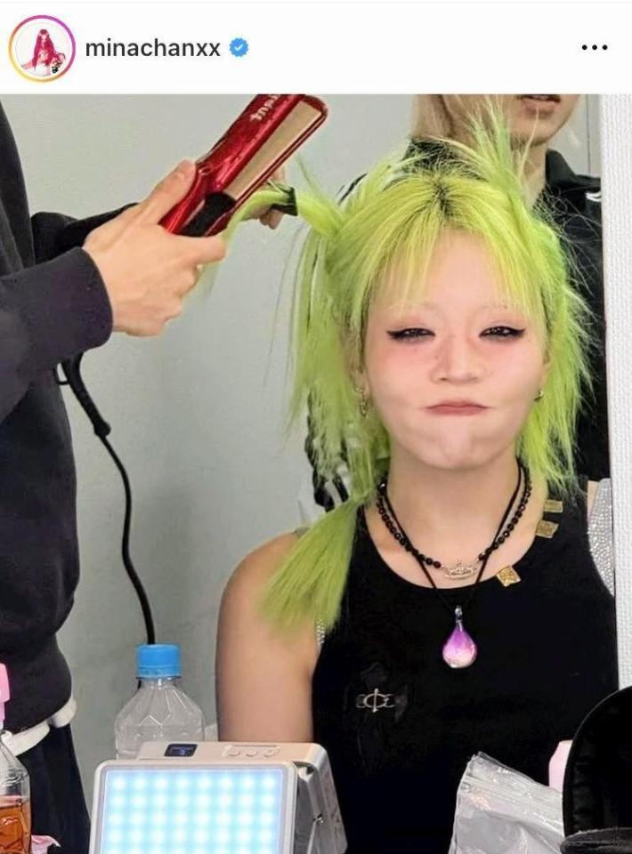 ちゃんみなのインスタグラム＠ｍｉｎａｃｈａｎｘｘより 