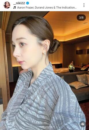 Ｎｉｋｉのインスタグラム＠＿＿ｎｉｋｉ２２（１月１６日付）より